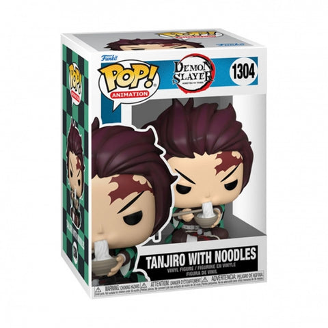 Funko pop kimetsu no yaiba demon slayer tanjiro con noodles