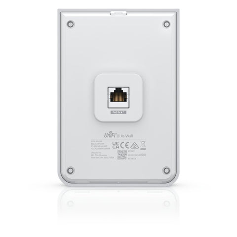 Punto acceso inalambrico ubiquiti u6 in - wall