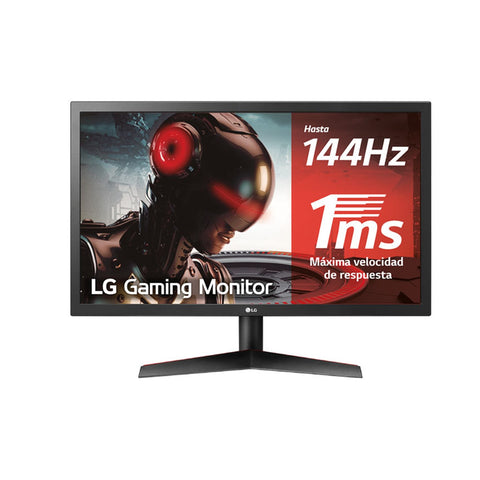 Monitor led lg ips 24gq50f 23.8pulgadas 1920 x 1080 5ms hdmi displayport gaming