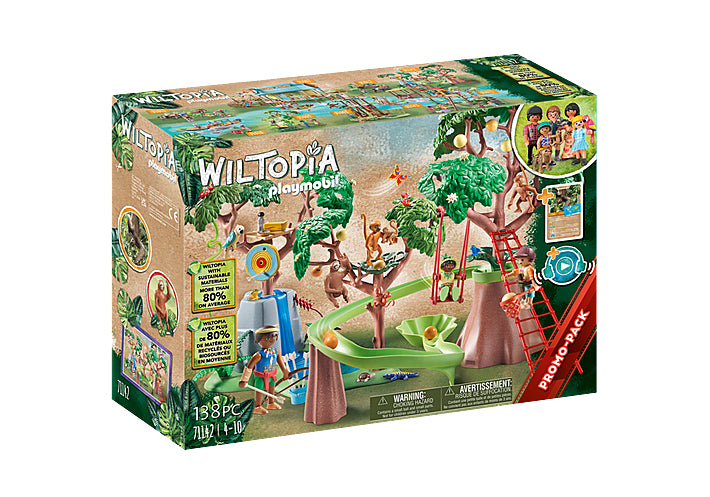 Playmobil wiltopia -  parque infantil jungla tropical