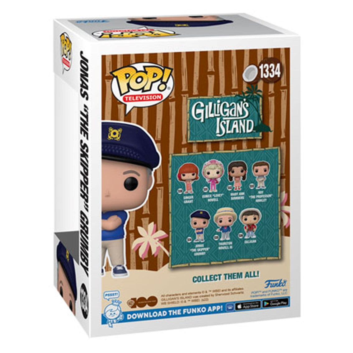 Funko pop cine la isla de gilligan the skipper 70764