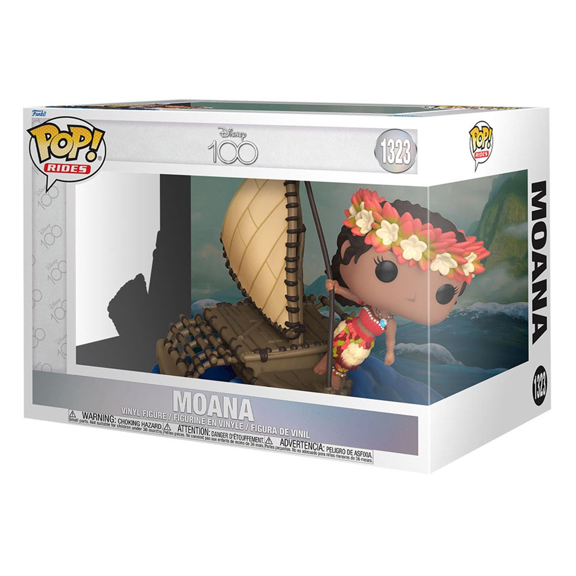 Funko pop rides disney 100 aniversario moana super deluxe 67977