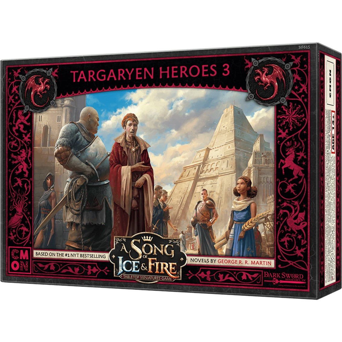 Juego de mesa cancion de hielo y fuego héroes targaryen iii pegi 14