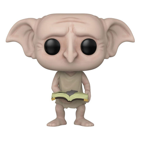 Funko pop harry potter la camara de los secretos dobby con libro y calcetin 6565