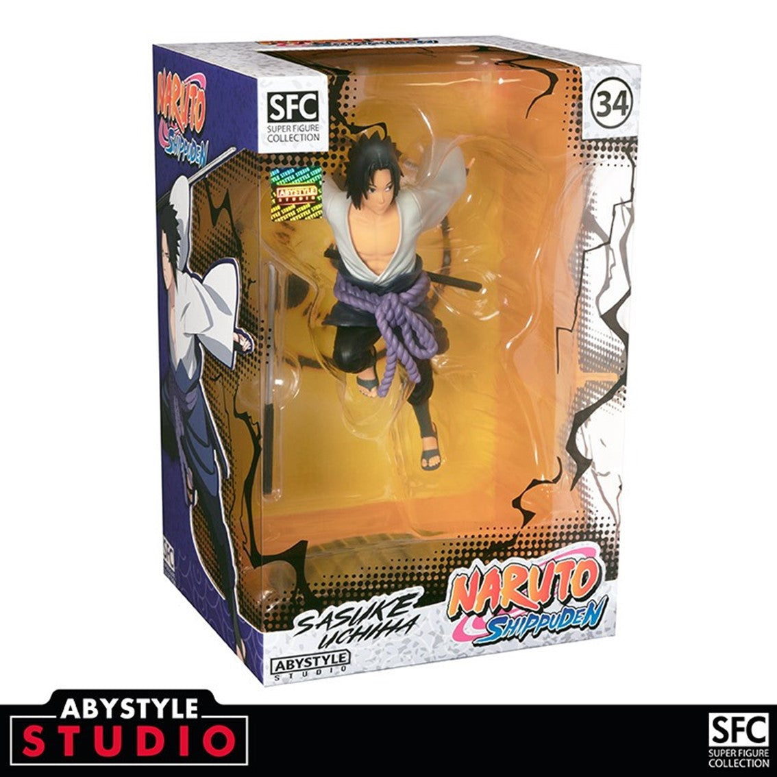 Figura abystyle naruto shippuden -  sasuke