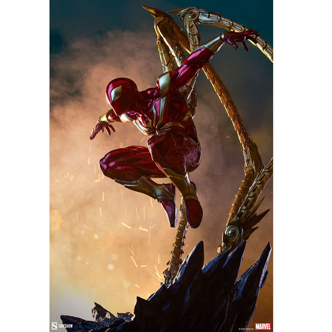 Estatua premium format 1 - 4 sideshow collctibles -  iron spider