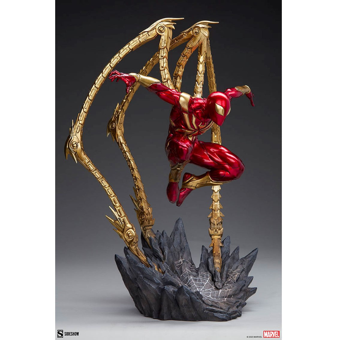 Estatua premium format 1 - 4 sideshow collctibles -  iron spider