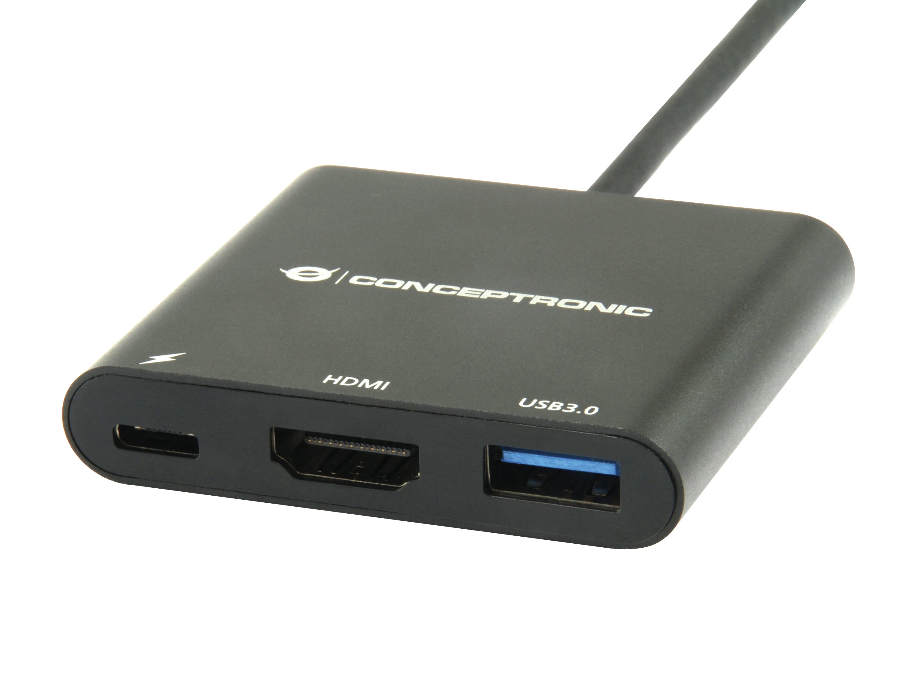 Adaptador conceptronic usb tipo c a hdmi - usb 3.0 - usb tipo c