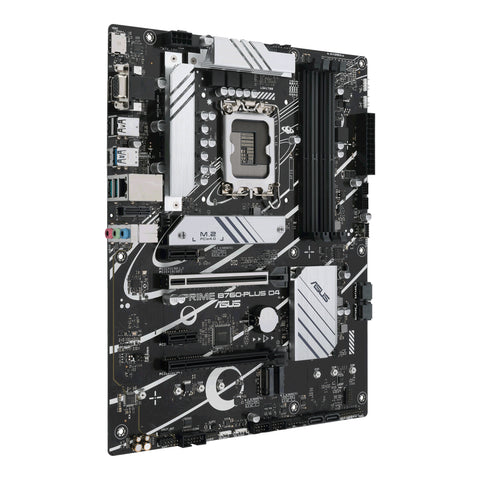 Placa base asus intel prime b760 - plus d4 atx -  4x ddr4 -  4x sata 6gb - s -  3x usb 3.2 -  1x usb tipo c -  2x usb 2.0 90mb1cw0 - m0eay0