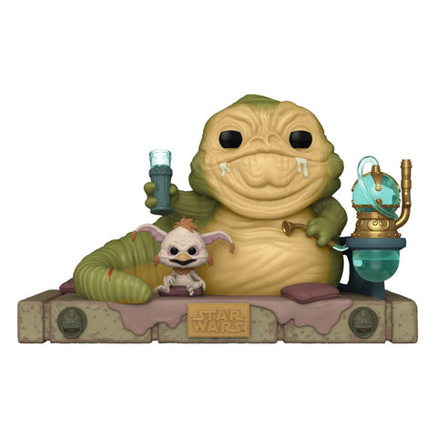 Funko pop deluxe star wars retorno del jedi 40 aniversario jabba con salacious 70742