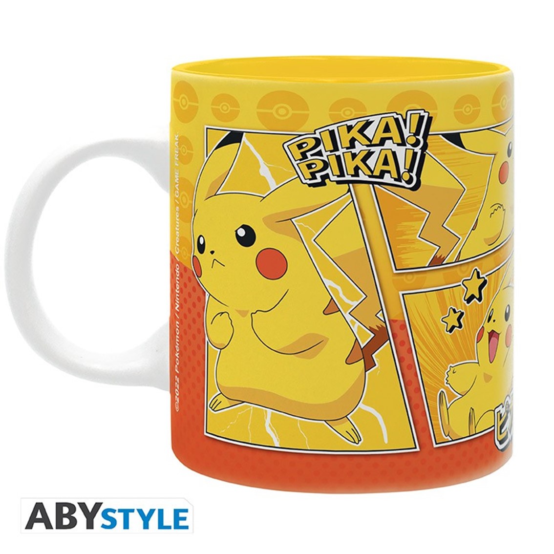 Taza abystyle pokemon -  manga pikachu