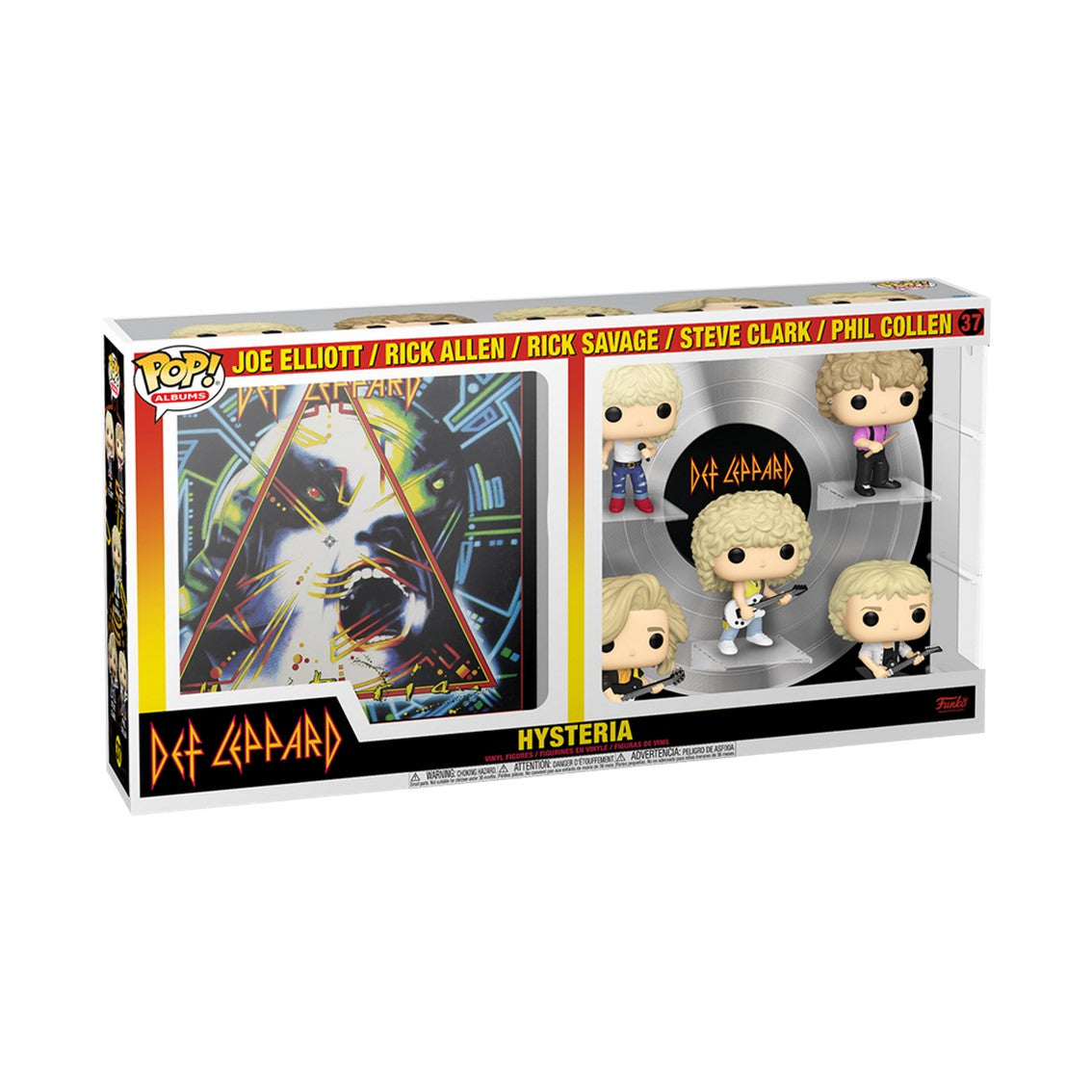 Funko pop albums estrellas del pack 5 funkos rock def leppard dlx hysteria 67774