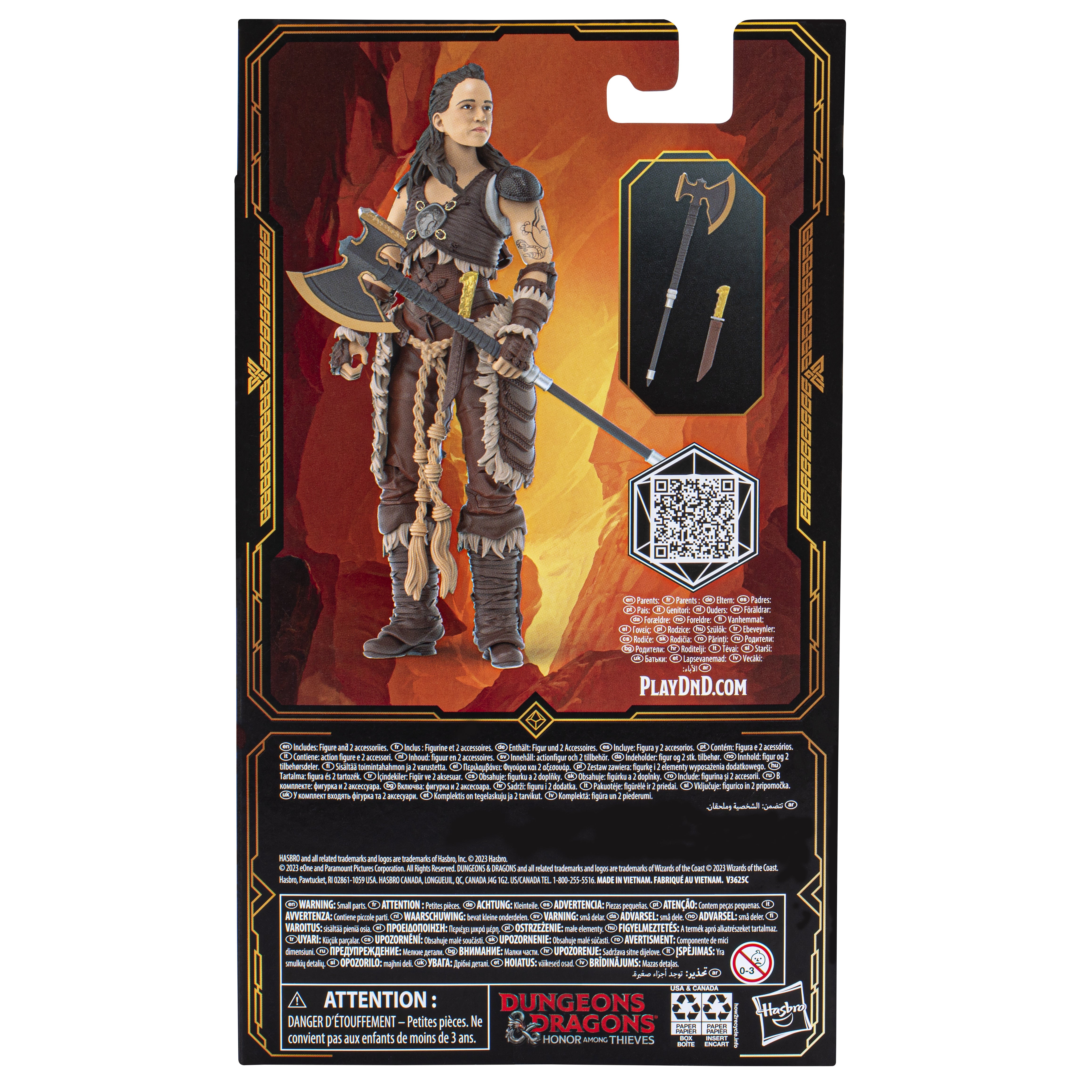 Figura hasbro dungeons & dragons honor among thieves -  edgin