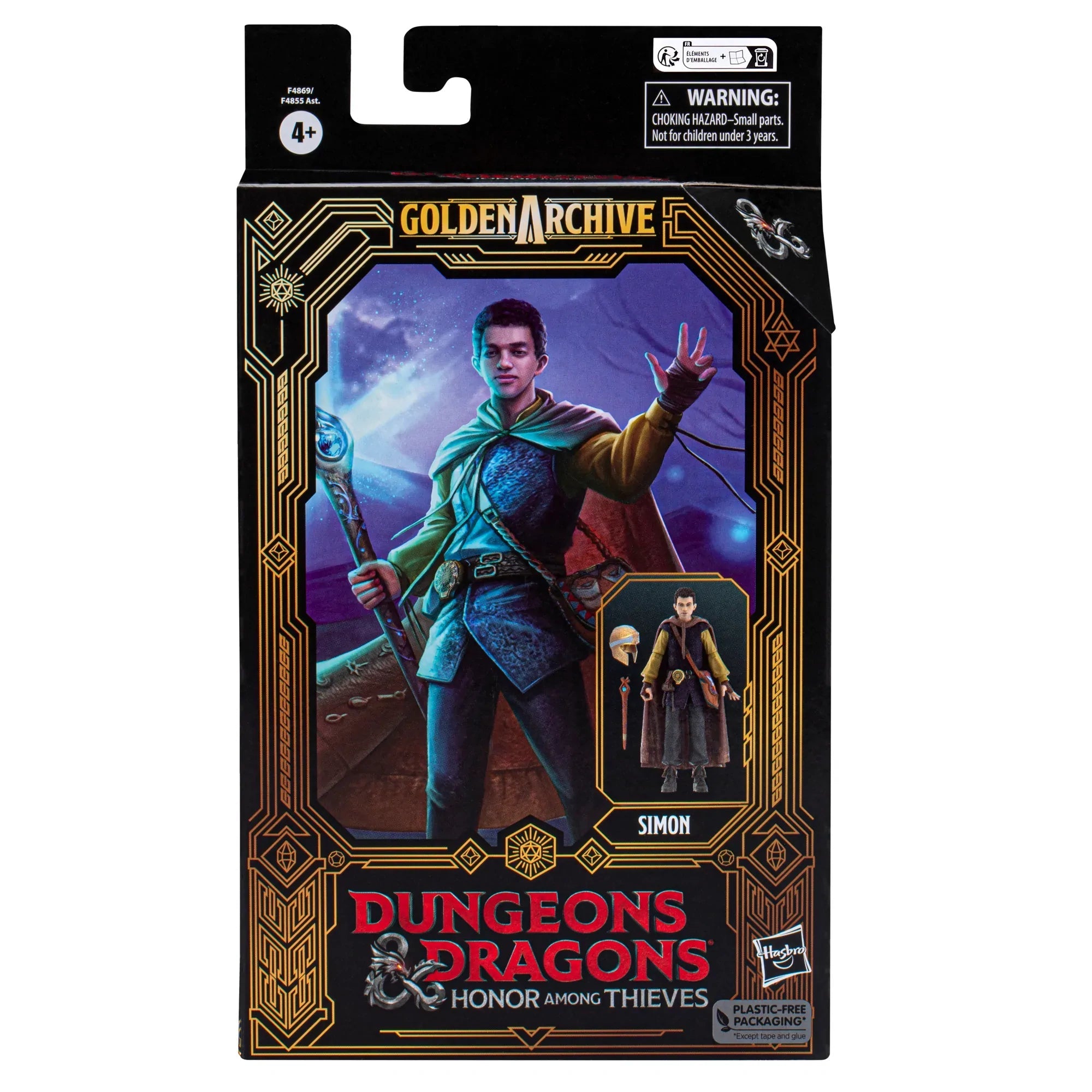 Figura hasbro dungeons & dragons :honor among thieves -  simon