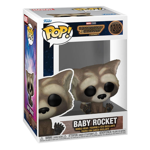 Funko pop marvel guardianes de la galaxia vol 3 baby rocket 67516