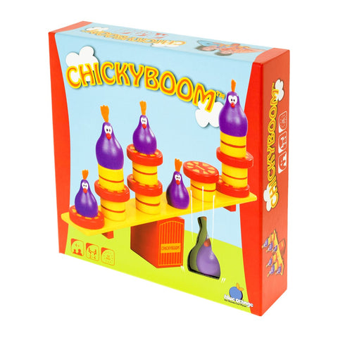 Juego de mesa chicky boom edad recomendada 4 años