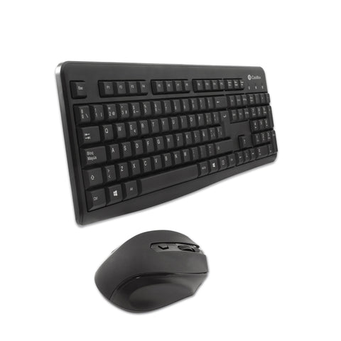 Kit teclado + raton coolbox inalambrico negro coo - ktr - 02w