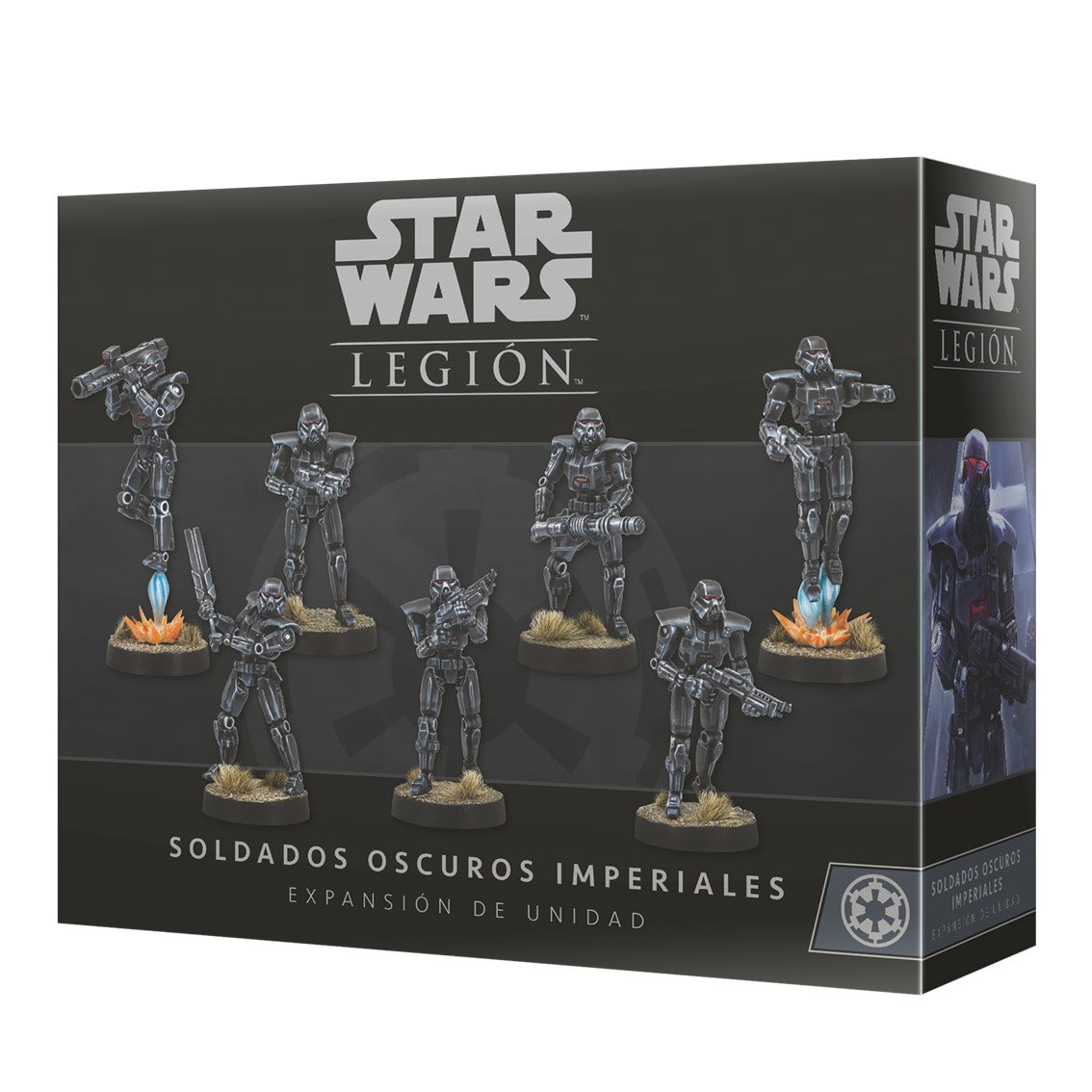 Juego de mesa star wars legion soldados oscuros imperiales edad recomendada 14