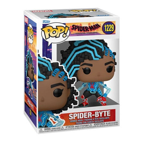 Funko pop spider - man across the spider - verse spider - byte 65728