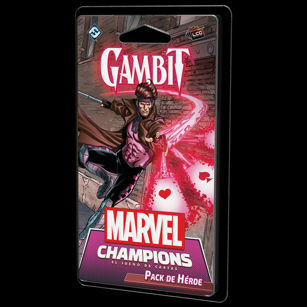 Juego de mesa marvel champions gambit edad recomendada 14