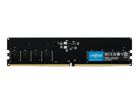 Memoria ram ddr5 16gb crucial - dimm - 5600 mhz - pc5 44800 - cl46 - 1.1v