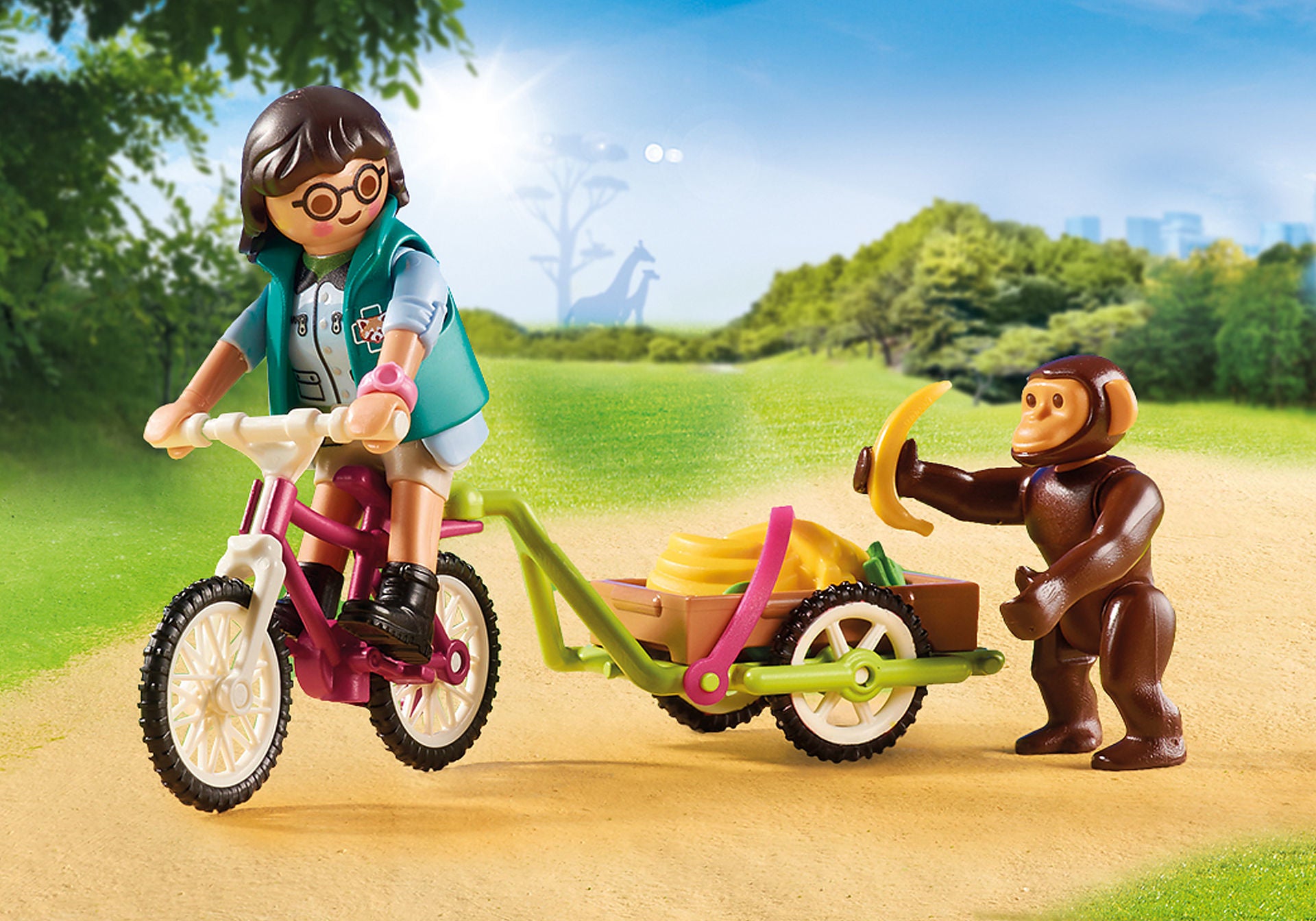 Playmobil family fun consulta veterinaria en el zoo