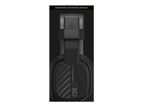 Auriculares con microfono logitech a10 astro gaming gen 2 jack 3.5mm negro