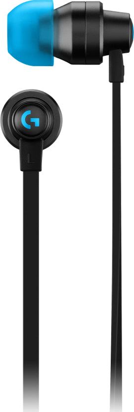 Auricular con microfono logitech g g333 jack 3.5mm negro