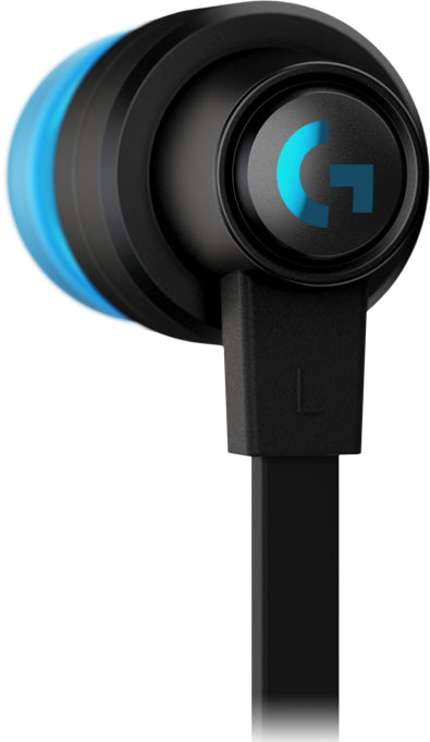 Auricular con microfono logitech g g333 jack 3.5mm negro