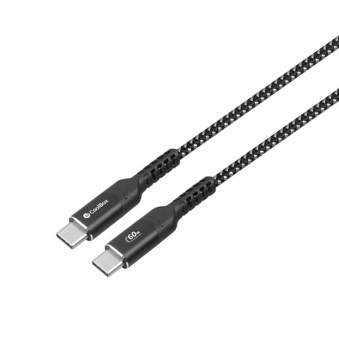 Cable coolbox carga mas datos micro usb - c 60w 1.2m