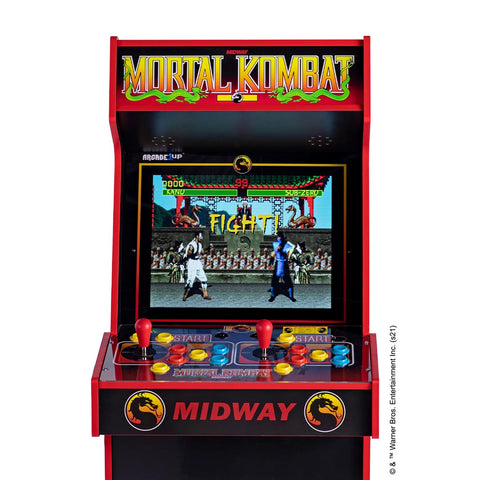 Maquina recreativa wifi arcade 1 up legacy -  mortal kombat 30 aniversario