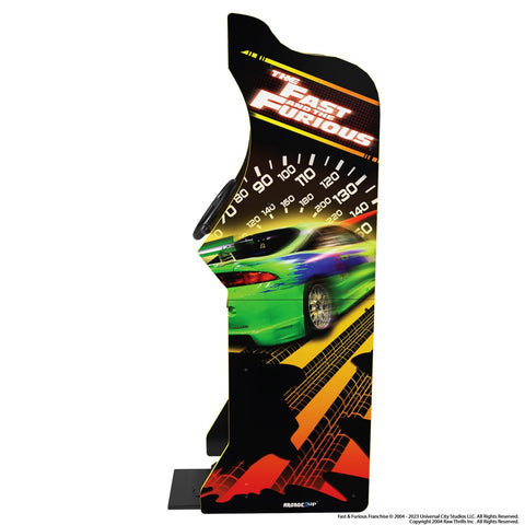 Maquina recreativa arcade 1 up deluxe racing -  the fast & the furious