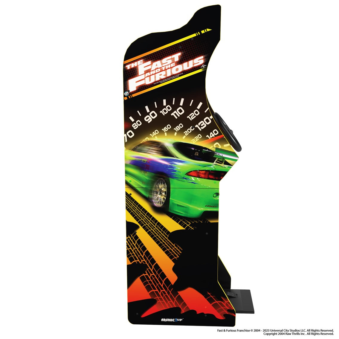 Maquina recreativa arcade 1 up deluxe racing -  the fast & the furious