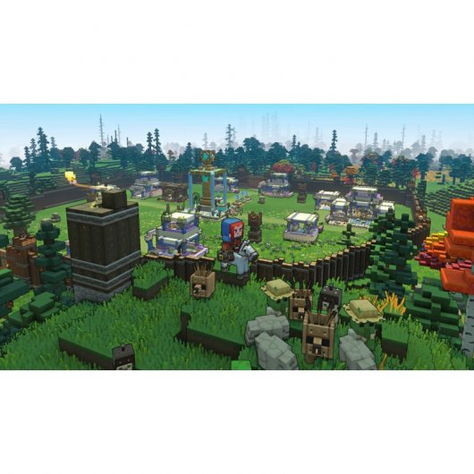 Juego nintendo switch -  minecraft legends deluxe edition