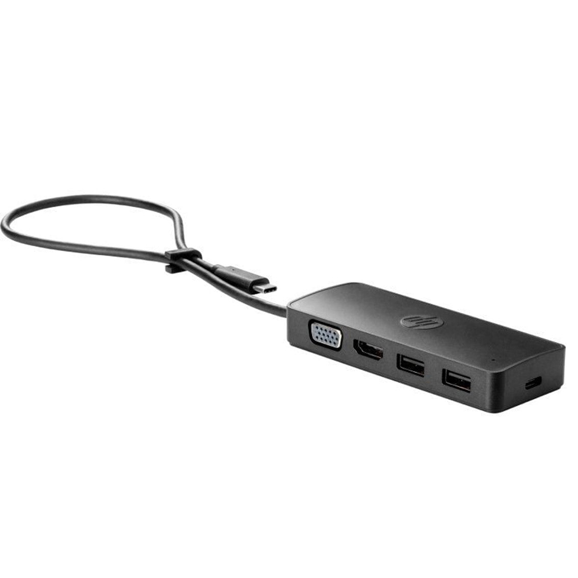 Hub travel g2 hp usb3.0 tipo - c hp usb - c -  2 usb -  1 hdmi -  1 vga -  negro