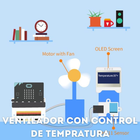 Kit de sensores inteligentes micro:bit salud inteligente - smart health kit - sin placa
