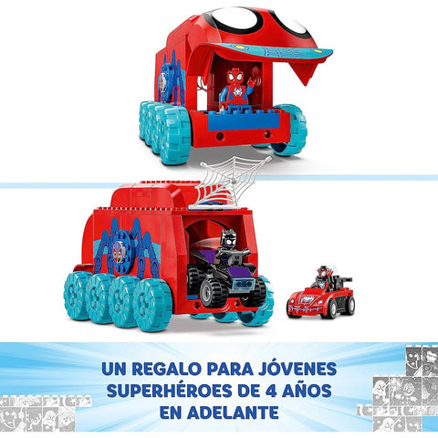 Lego marvel base móvil del equipo spidey