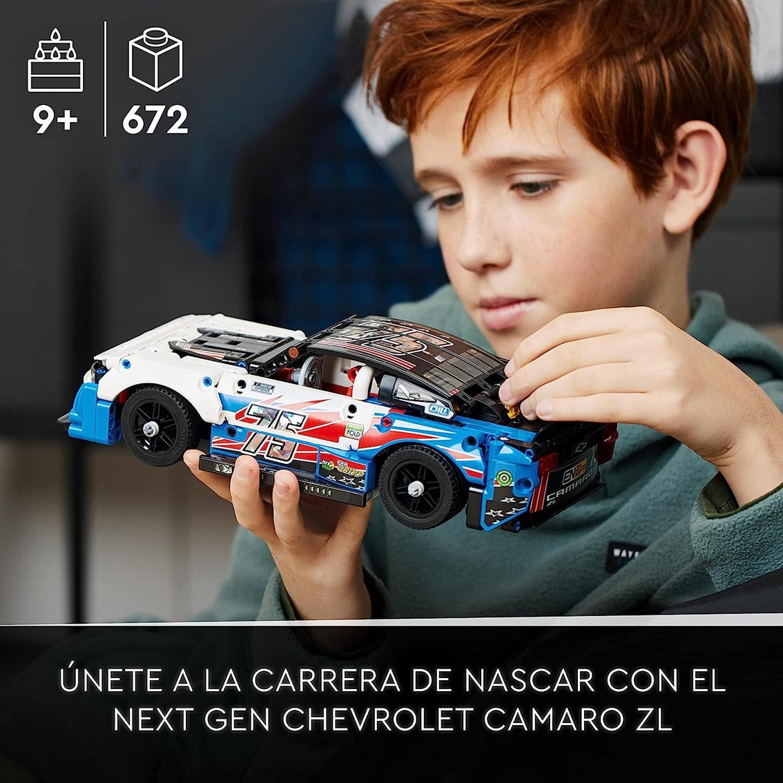 Lego technic nawscar next gen chevrolet camaro zl1 2023