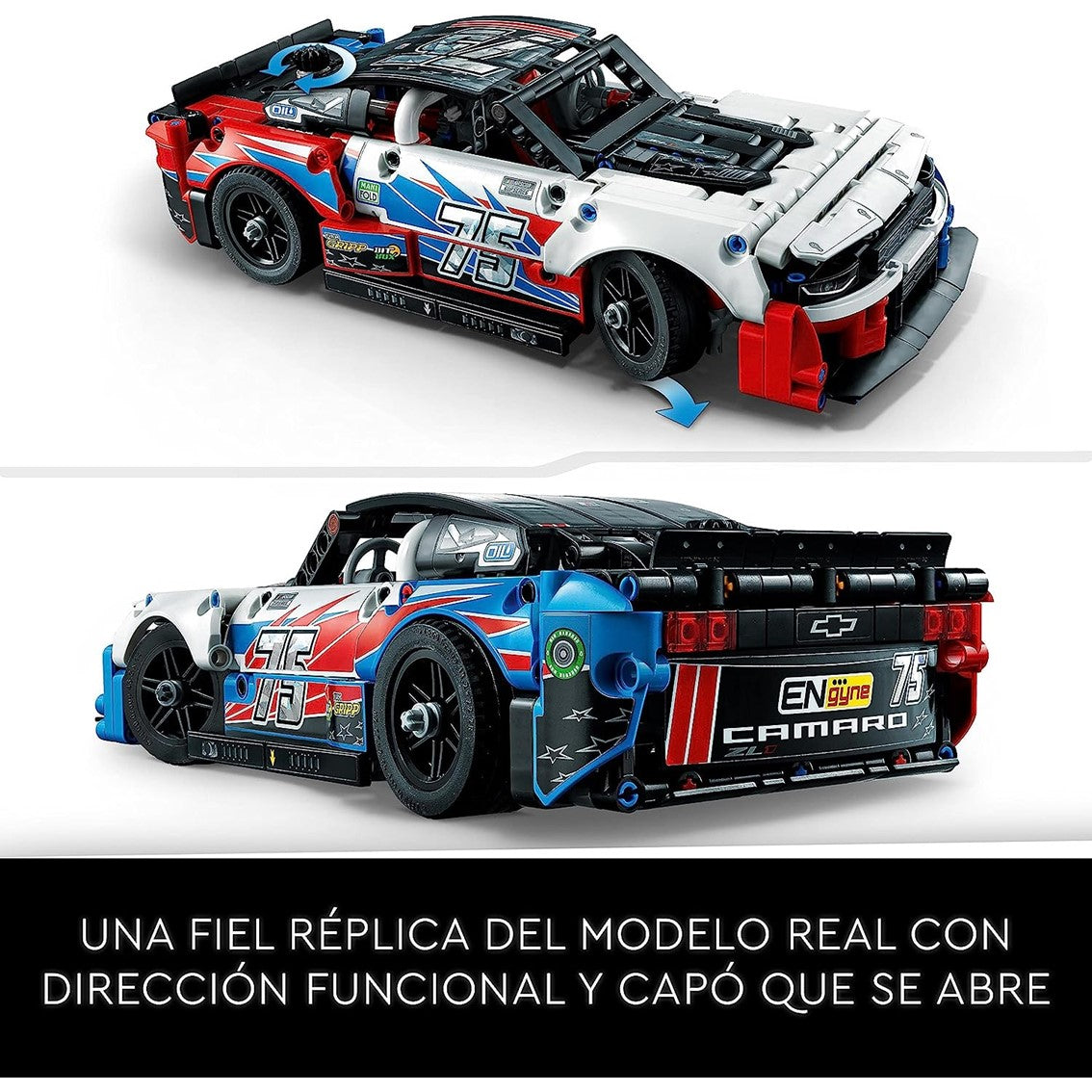Lego technic nawscar next gen chevrolet camaro zl1 2023
