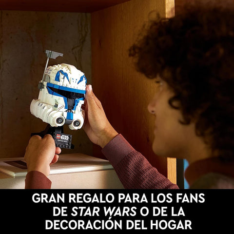 Lego star wars casco del capitán rex
