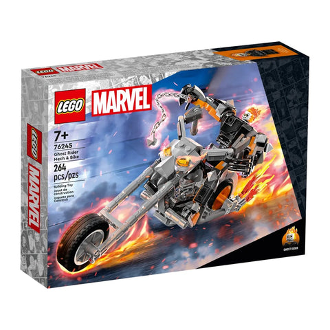 Lego marvel meca y moto del motorista