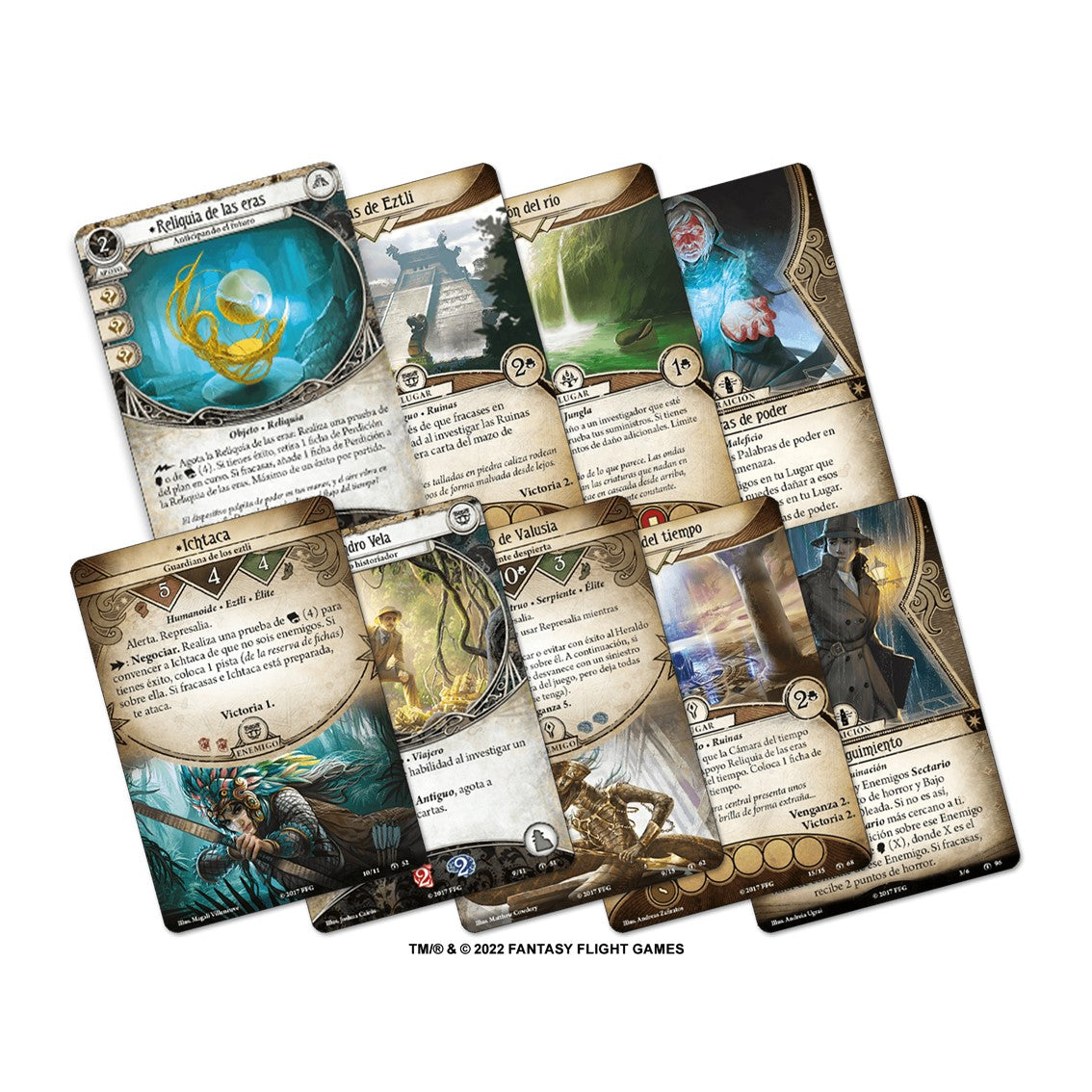 Juego de mesa arkham horror lcg la era olvidada expansion campaña edad recomendada 14