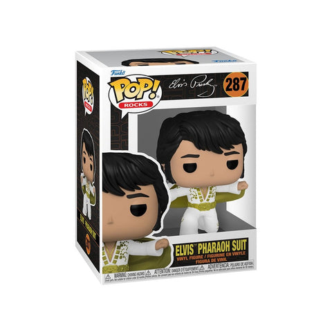 Funko pop estrellas del rock elvis pharaoh suit faraon traje 64050