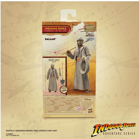 Figura hasbro indian jones adventure series -  sallah