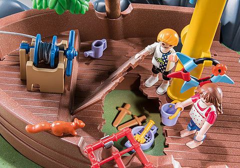 Playmobil city life parque de aventuras con barco naufragado