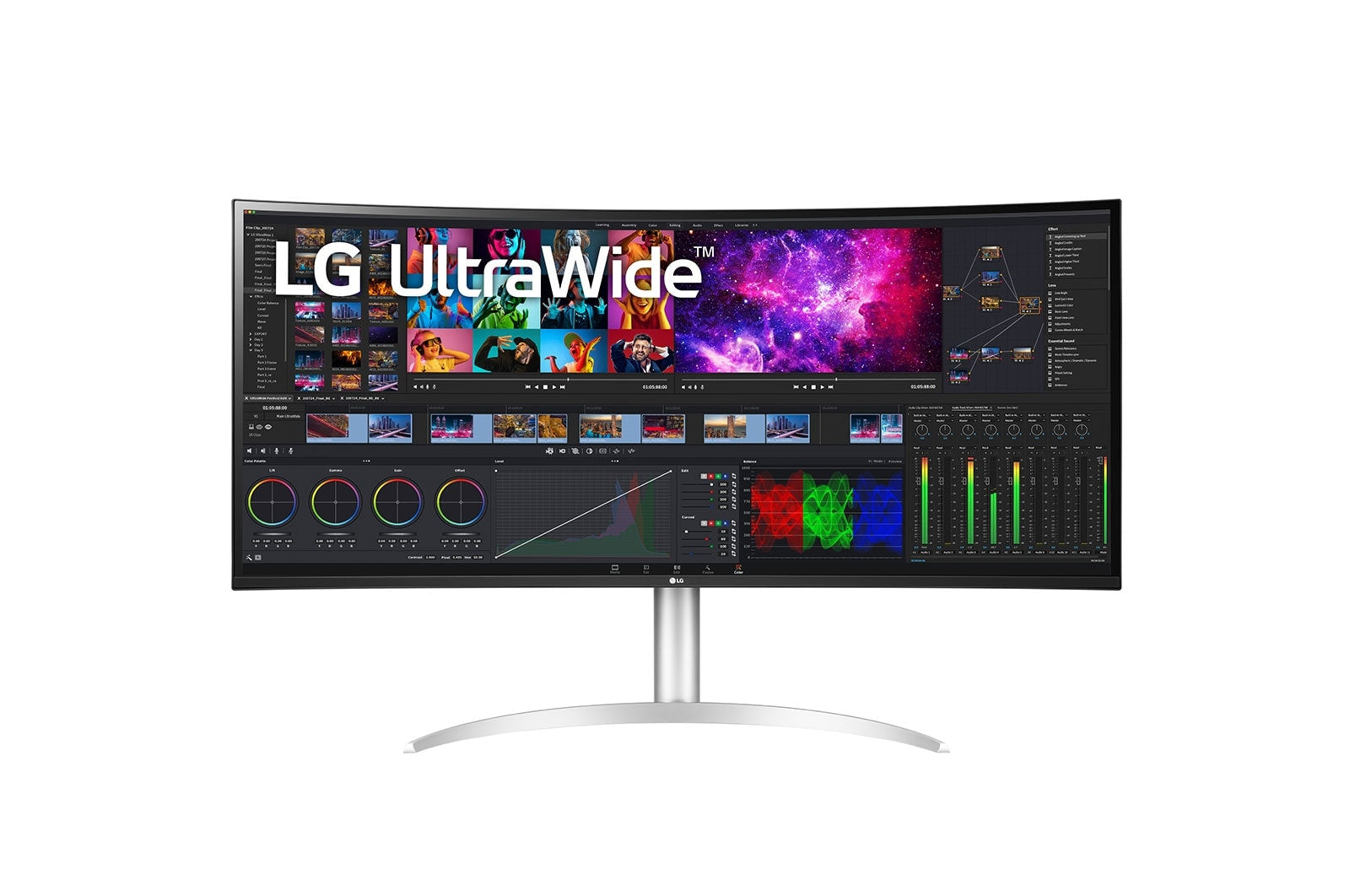 Monitor led ips lg 40wp95cp 39.7pulgadas 5120 x 2160 5ms hdmi displayport thunderbolt usb - c altavoces reg. altura