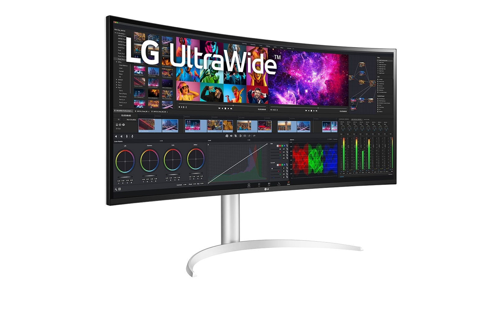 Monitor led ips lg 40wp95cp 39.7pulgadas 5120 x 2160 5ms hdmi displayport thunderbolt usb - c altavoces reg. altura