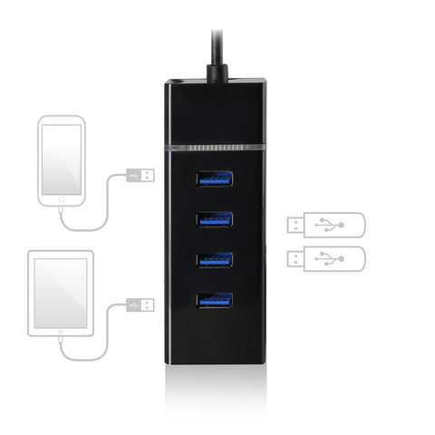 Hub ewent 4 puertos usb 3.2 - usb tipo c