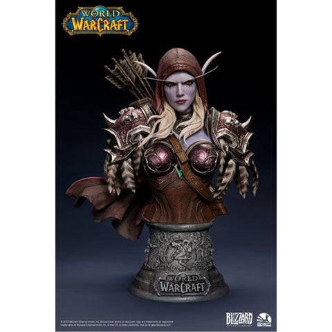 Busto infinity studios world of warcraft sylvanas windrunner 1 - 3 37 cm