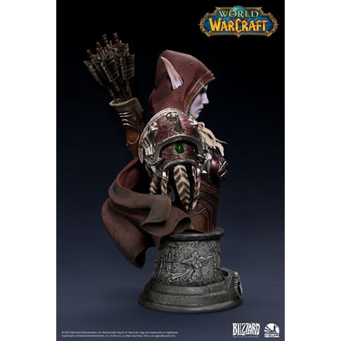 Busto infinity studios world of warcraft sylvanas windrunner 1 - 3 37 cm